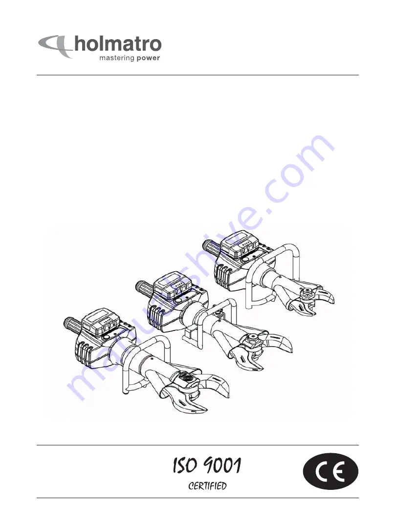 Holmatro BCU 05 A 10 Manual Download Page 1