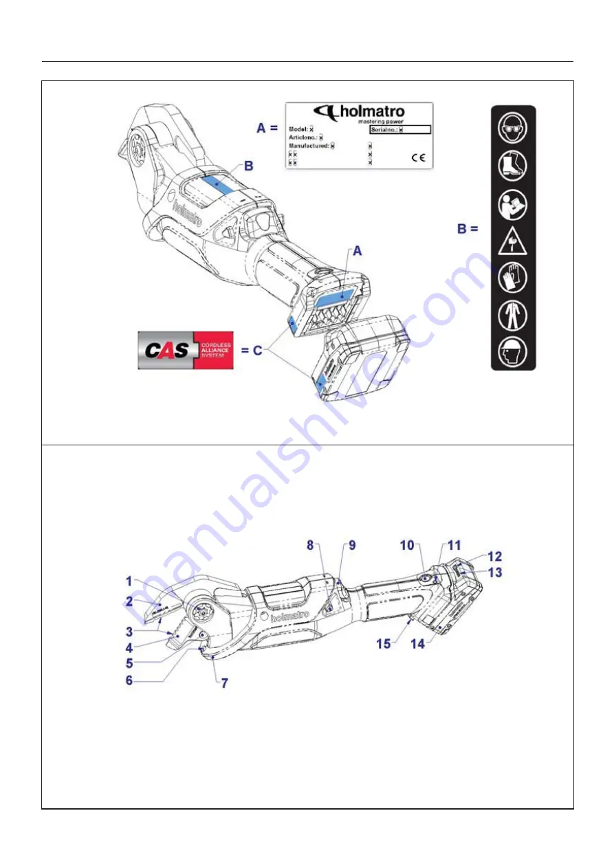 Holmatro CCU10 Скачать руководство пользователя страница 3