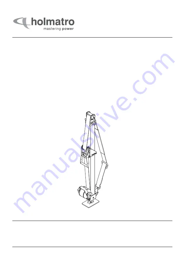 Holmatro V-STRUT Manual Download Page 1