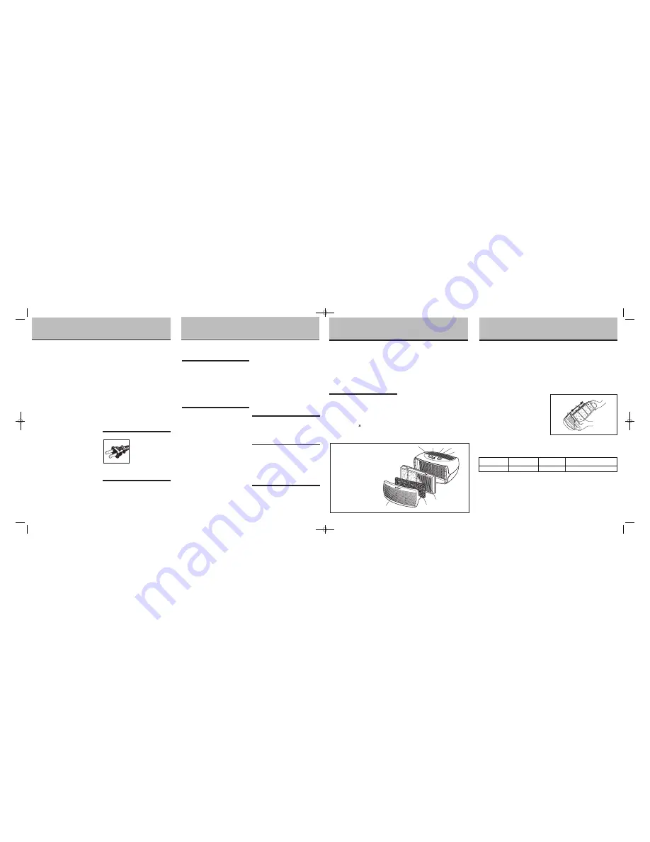 Holmes HAP2400 Owner'S Manual Download Page 2