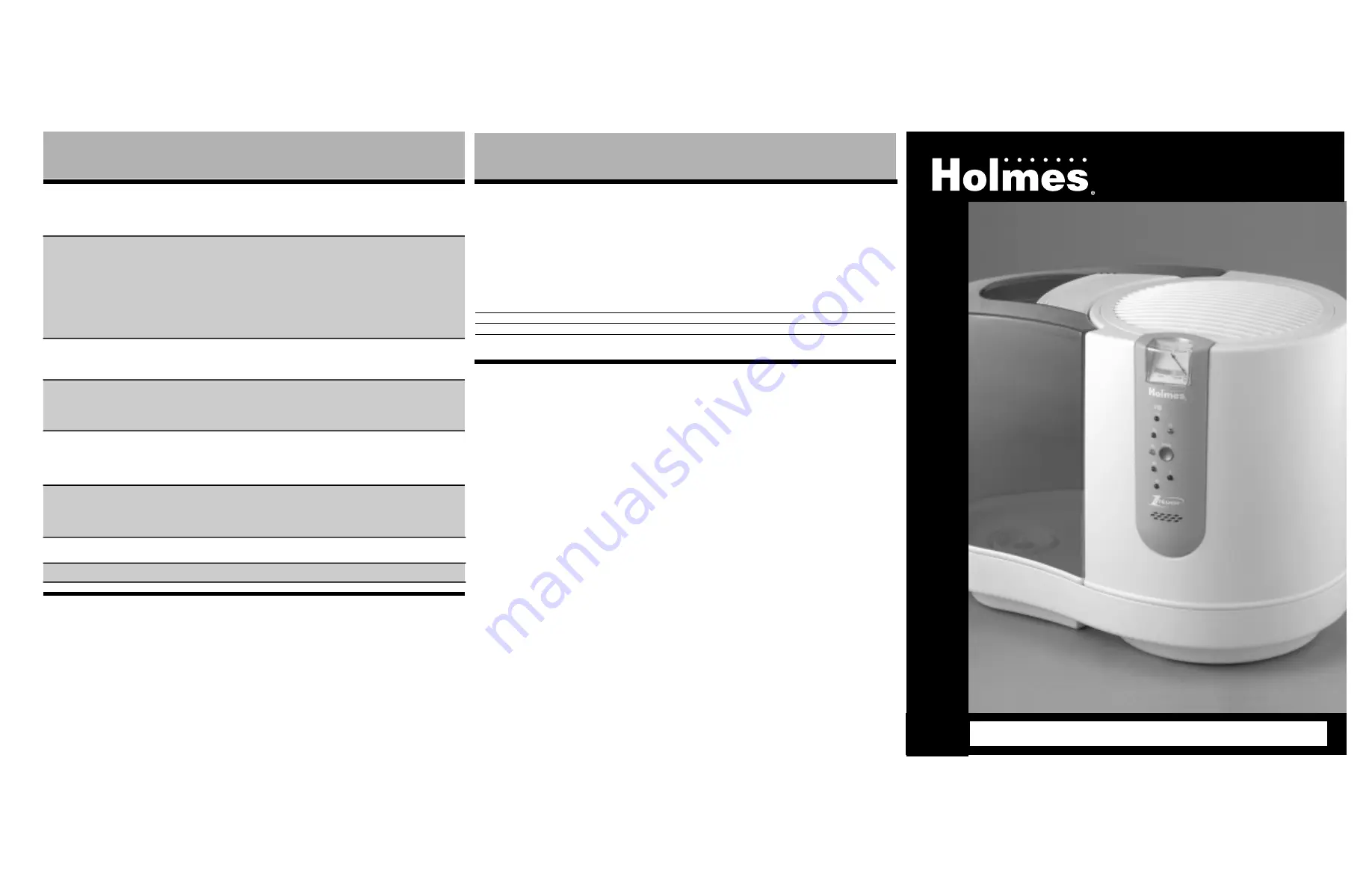 Holmes HM1850 Скачать руководство пользователя страница 5