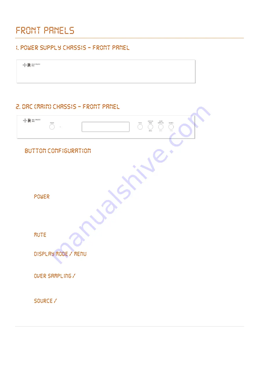 Holo audio May User Manual Download Page 6