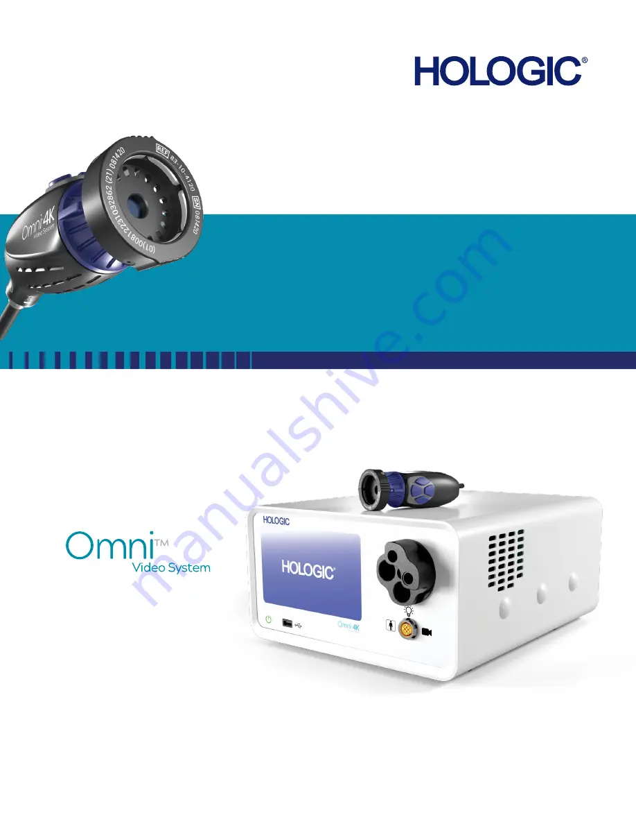 Hologic Omni 4K Quick Setup Manual Download Page 1