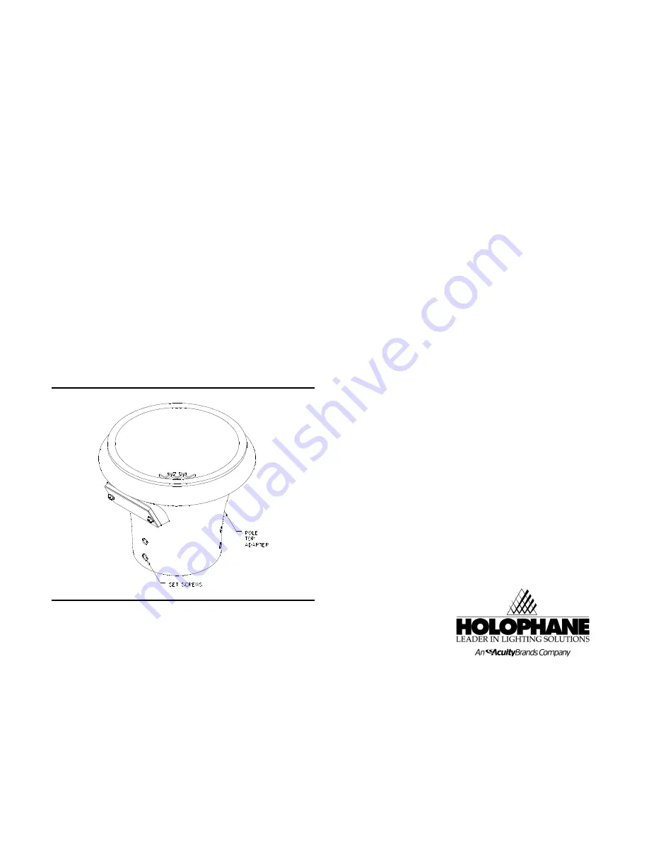 HOLOPHANE GranVille GR174A Installation And Maintenance Manual Download Page 4