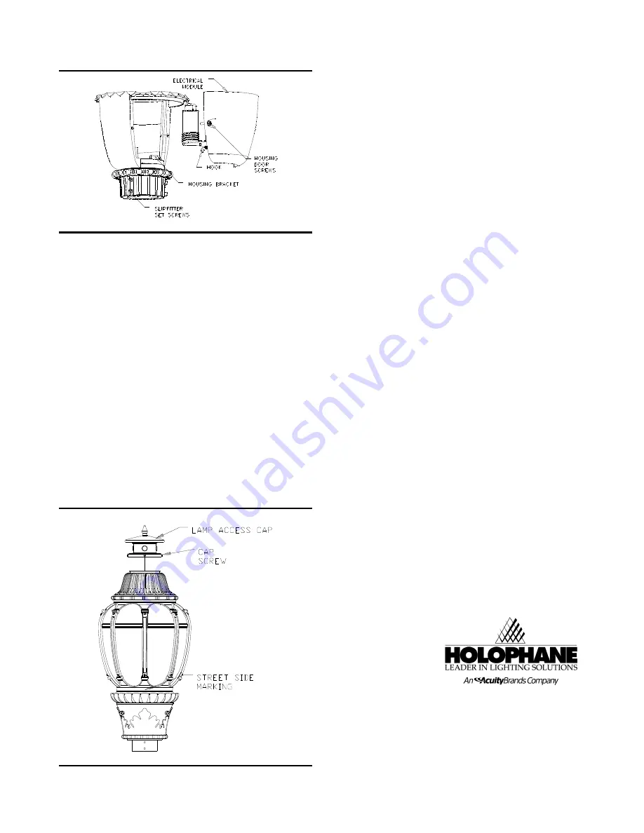 HOLOPHANE Madeira Installation And Maintenance Manual Download Page 2