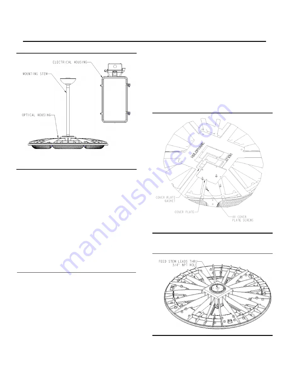 HOLOPHANE Phuzion PHZL Installation And Maintenance Manual Download Page 3