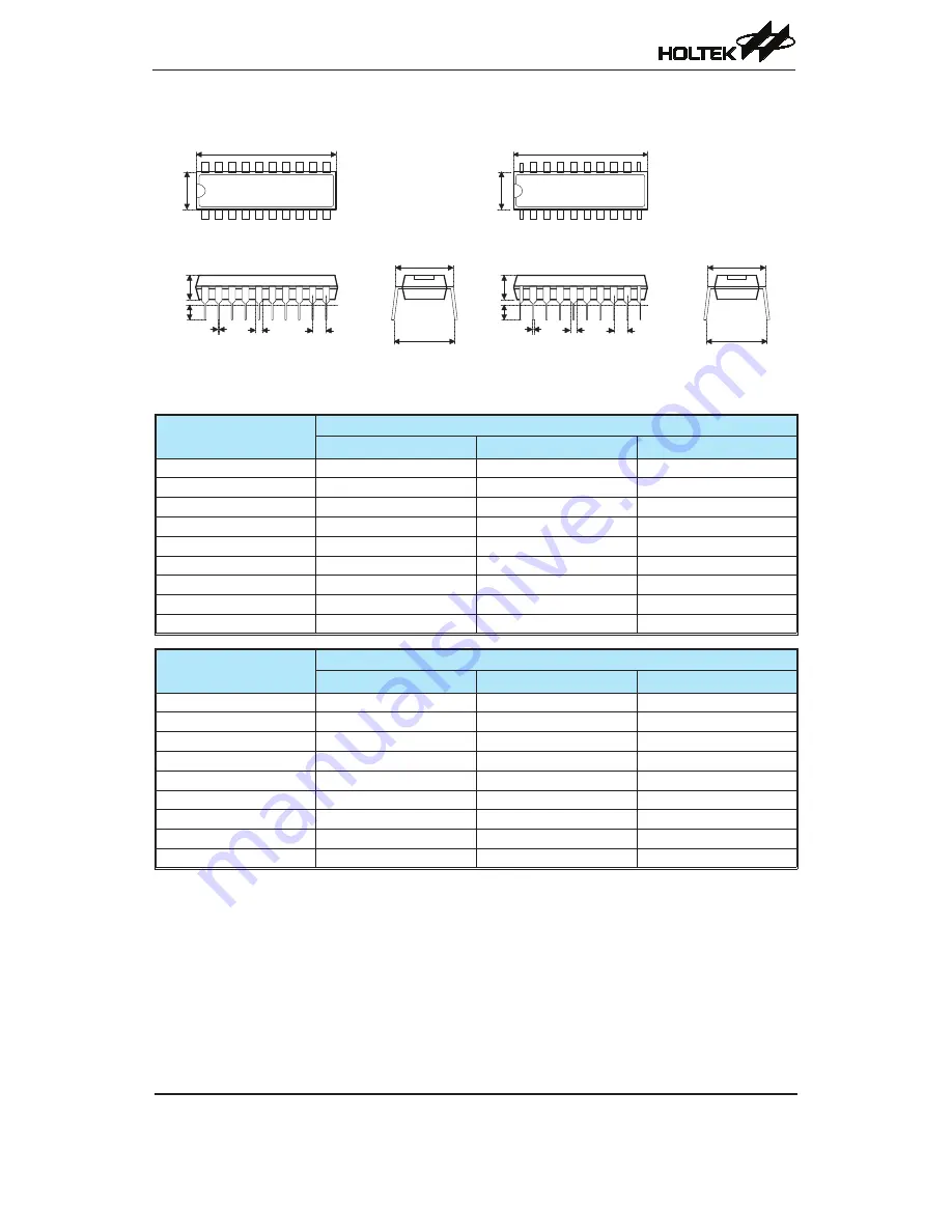 Holtek HT66F30 Manual Download Page 277