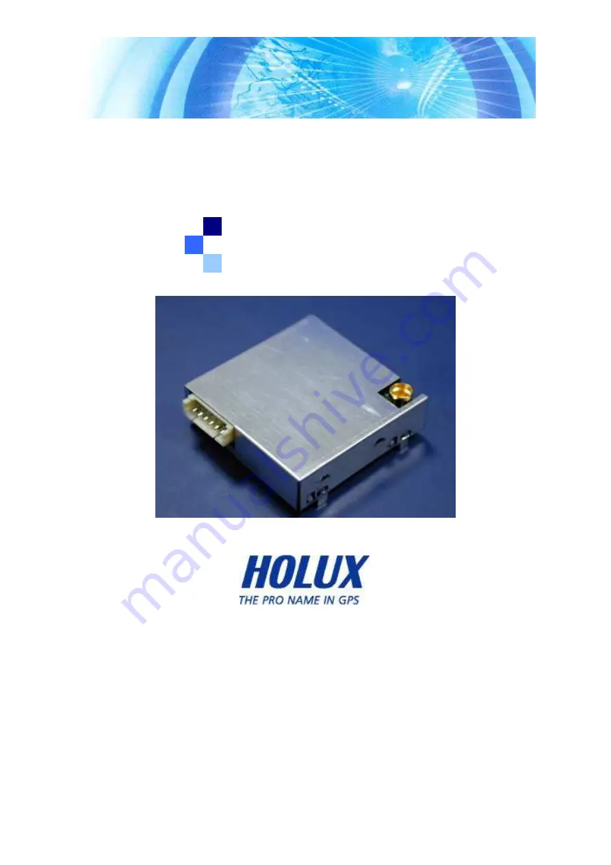 Holux GR-87 Specification Download Page 1