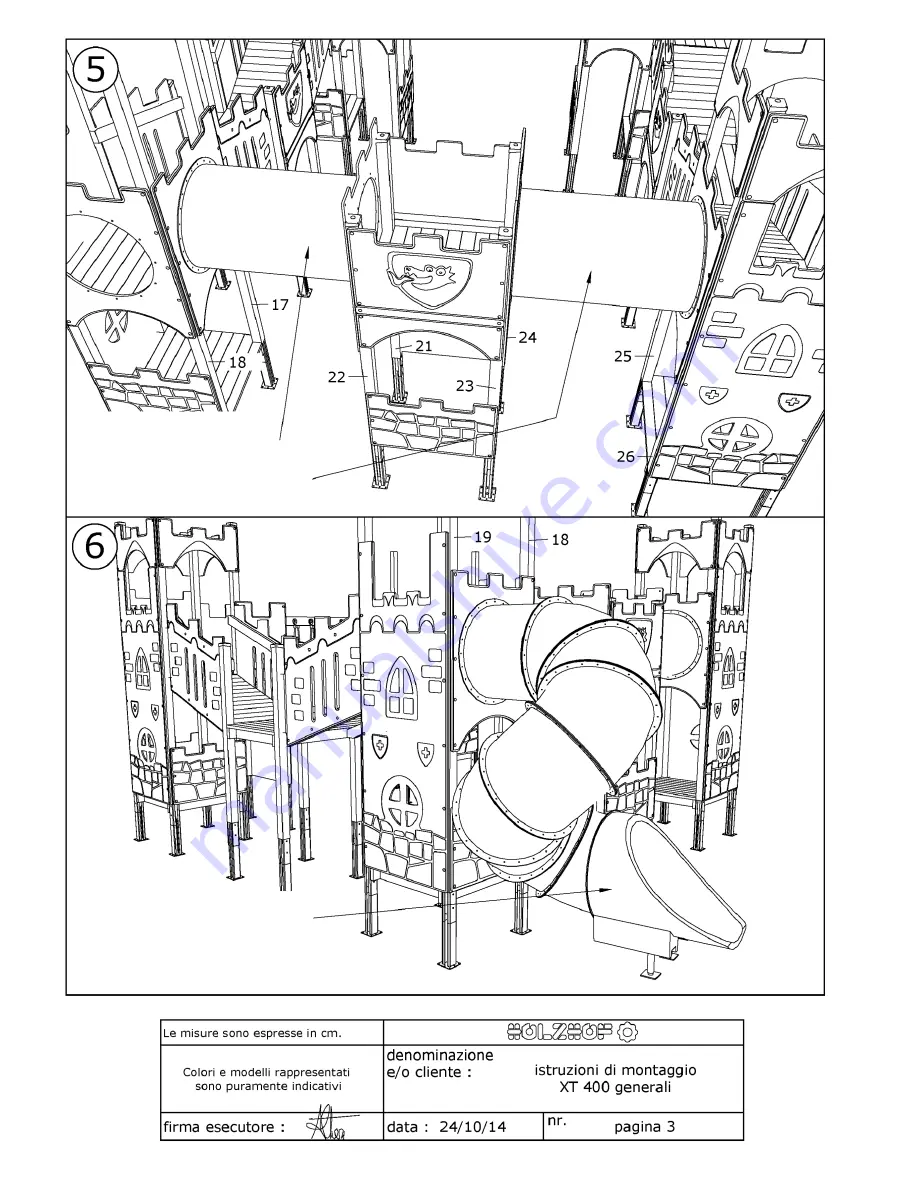 Holzhof XT 400 Assembly Instructions Manual Download Page 6