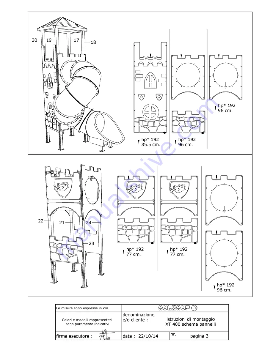 Holzhof XT 400 Assembly Instructions Manual Download Page 12