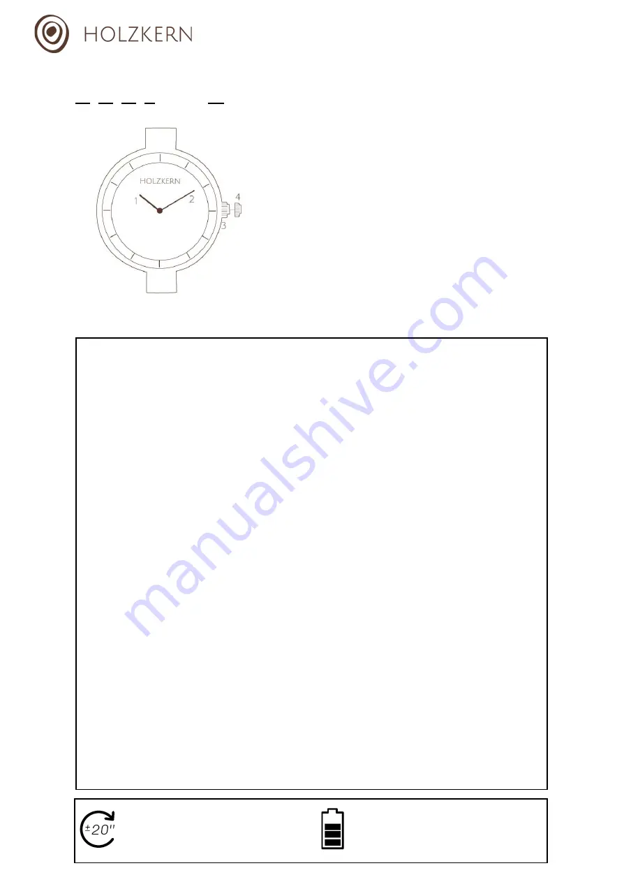 HOLZKERN Hornveilchen Manual Download Page 6