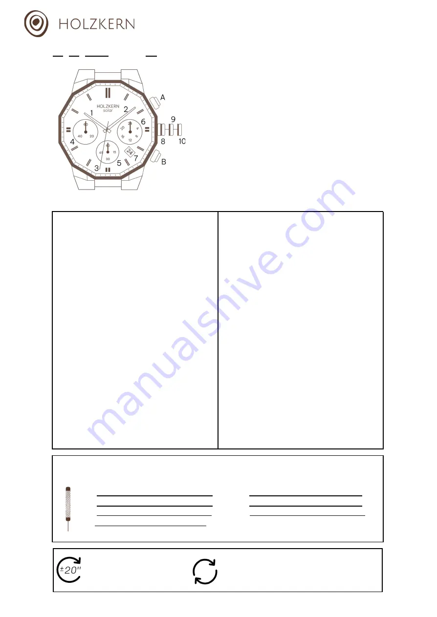 HOLZKERN LIGHTFIRE Manual Download Page 7