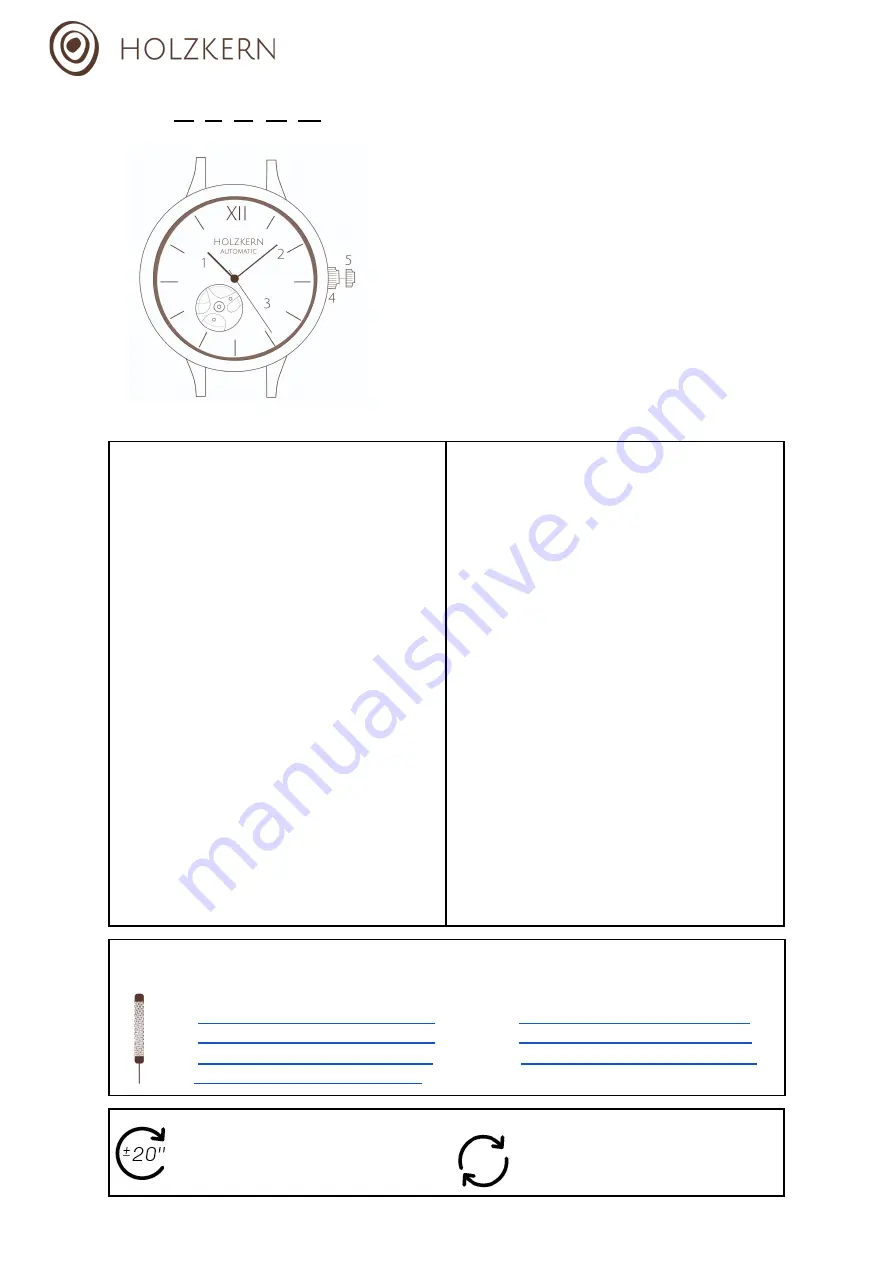 HOLZKERN Nubium Manual Download Page 1