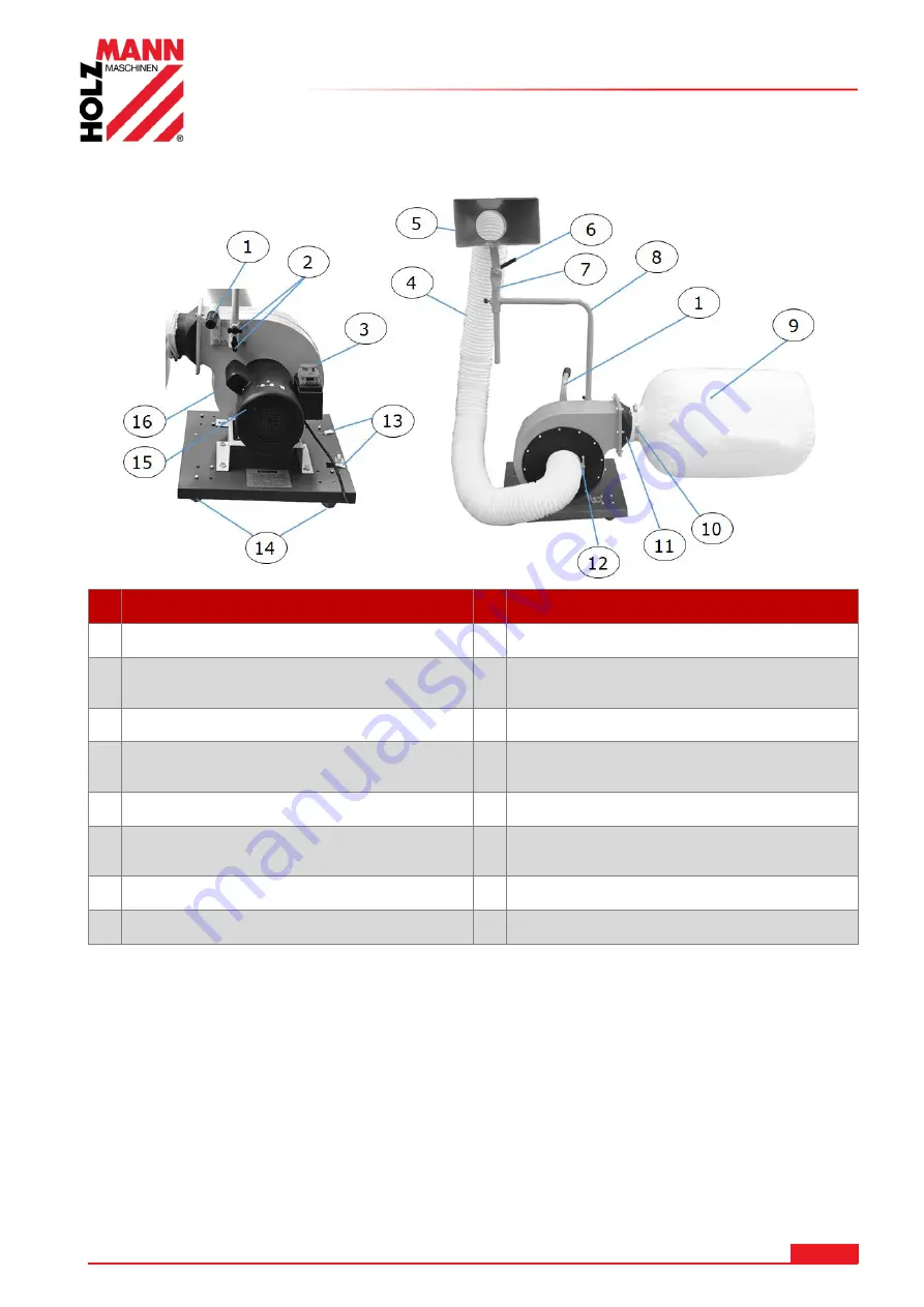 HOLZMANN MASCHINEN ABS850DBK User Manual Download Page 6