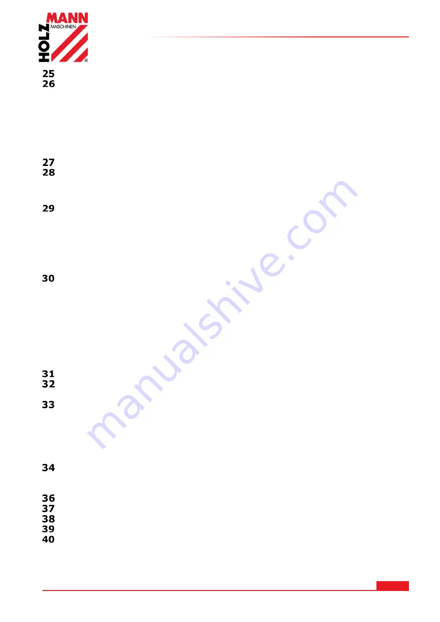 HOLZMANN MASCHINEN DSM200DS Operating Manual Download Page 4