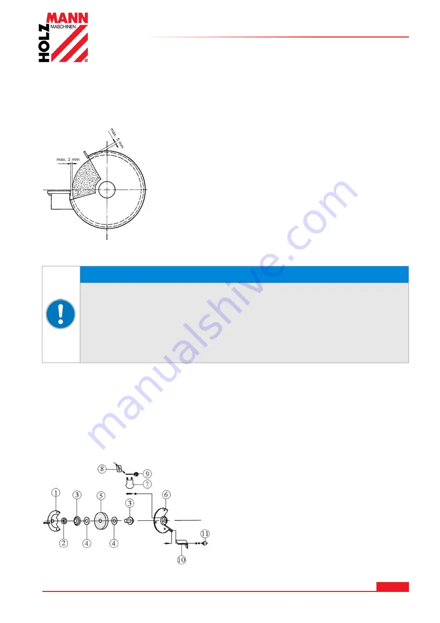 HOLZMANN MASCHINEN DSM200DS Operating Manual Download Page 16