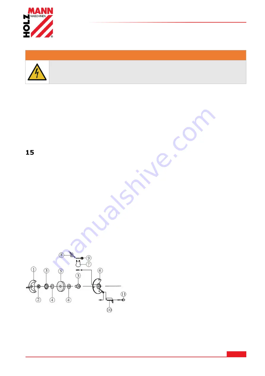 HOLZMANN MASCHINEN DSM200DS Operating Manual Download Page 24