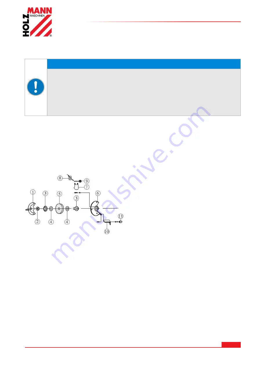 HOLZMANN MASCHINEN DSM200DS Operating Manual Download Page 49