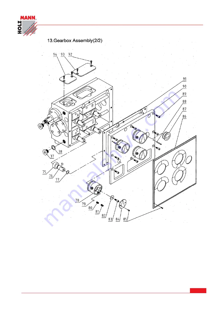 HOLZMANN MASCHINEN ED 1000G Operating Instructions Manual Download Page 60