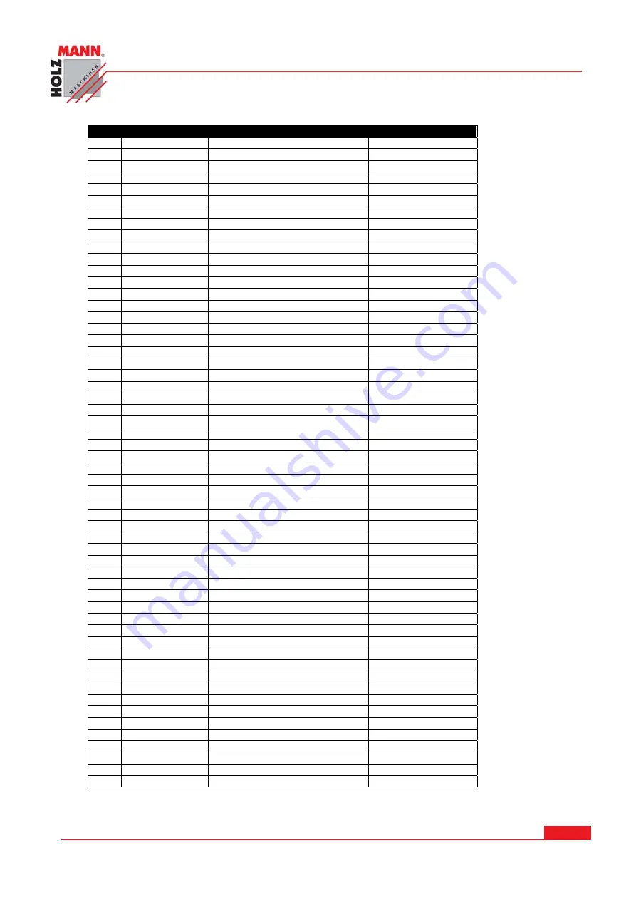 HOLZMANN MASCHINEN ED 1000G Operating Instructions Manual Download Page 61