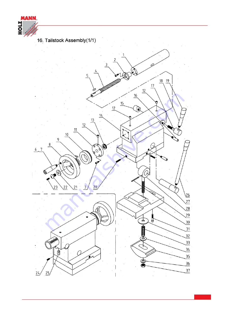 HOLZMANN MASCHINEN ED 1000G Operating Instructions Manual Download Page 73