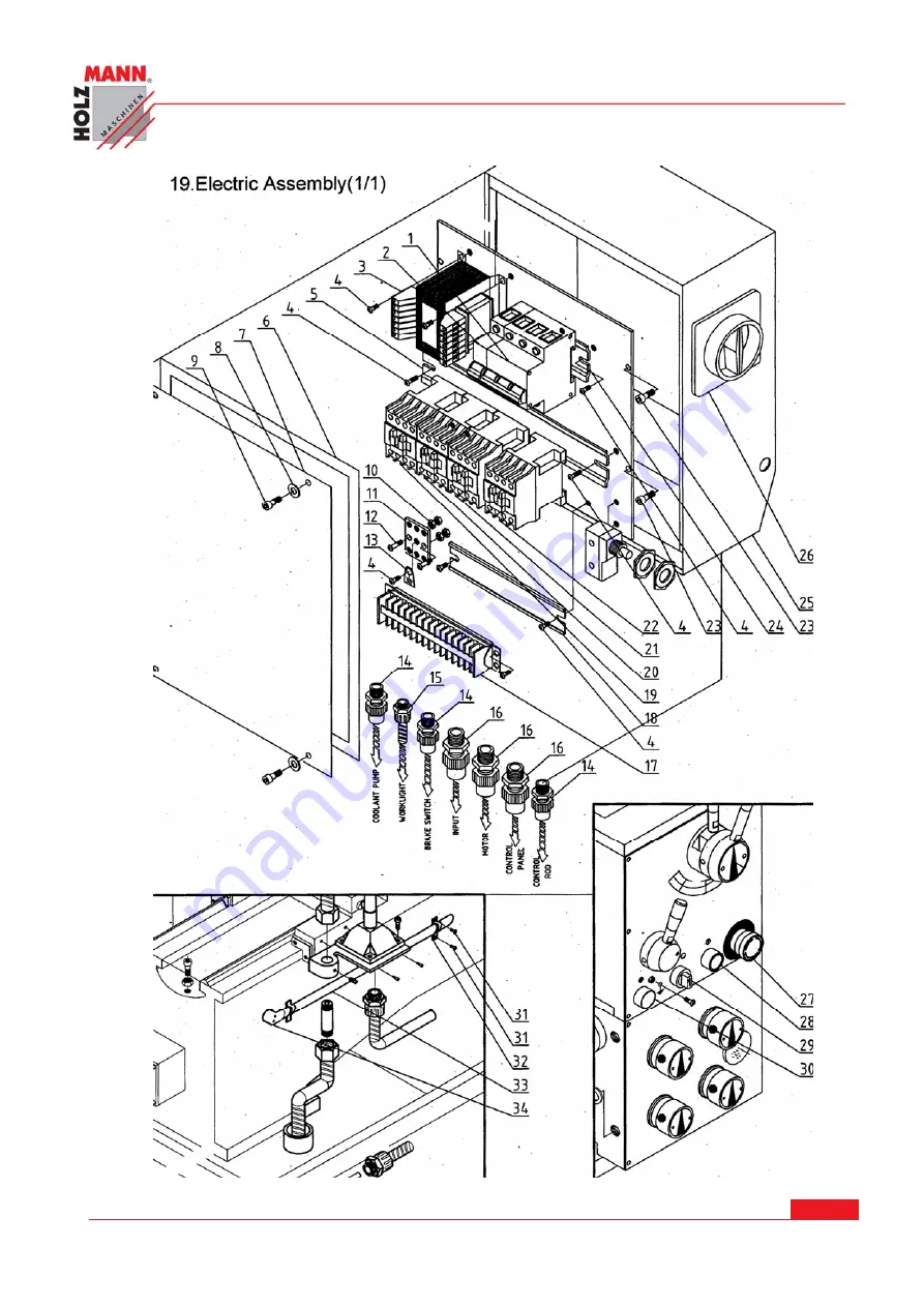 HOLZMANN MASCHINEN ED 1000G Operating Instructions Manual Download Page 78