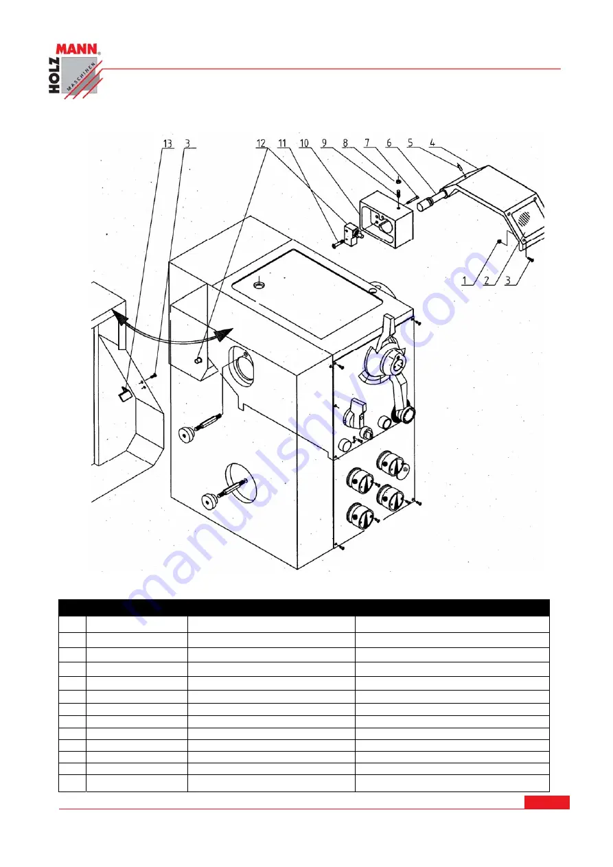 HOLZMANN MASCHINEN ED 1000G Operating Instructions Manual Download Page 80