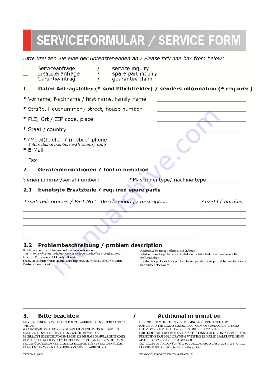 HOLZMANN MASCHINEN ED 1000G Operating Instructions Manual Download Page 89