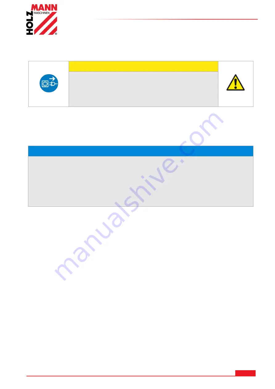 HOLZMANN MASCHINEN HMS 1000 User Manual Download Page 38