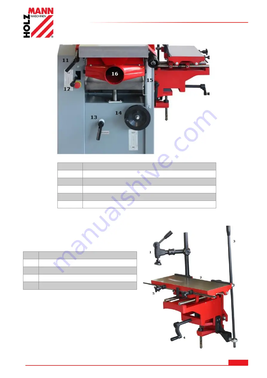 HOLZMANN MASCHINEN HOB 260NL User Manual Download Page 55