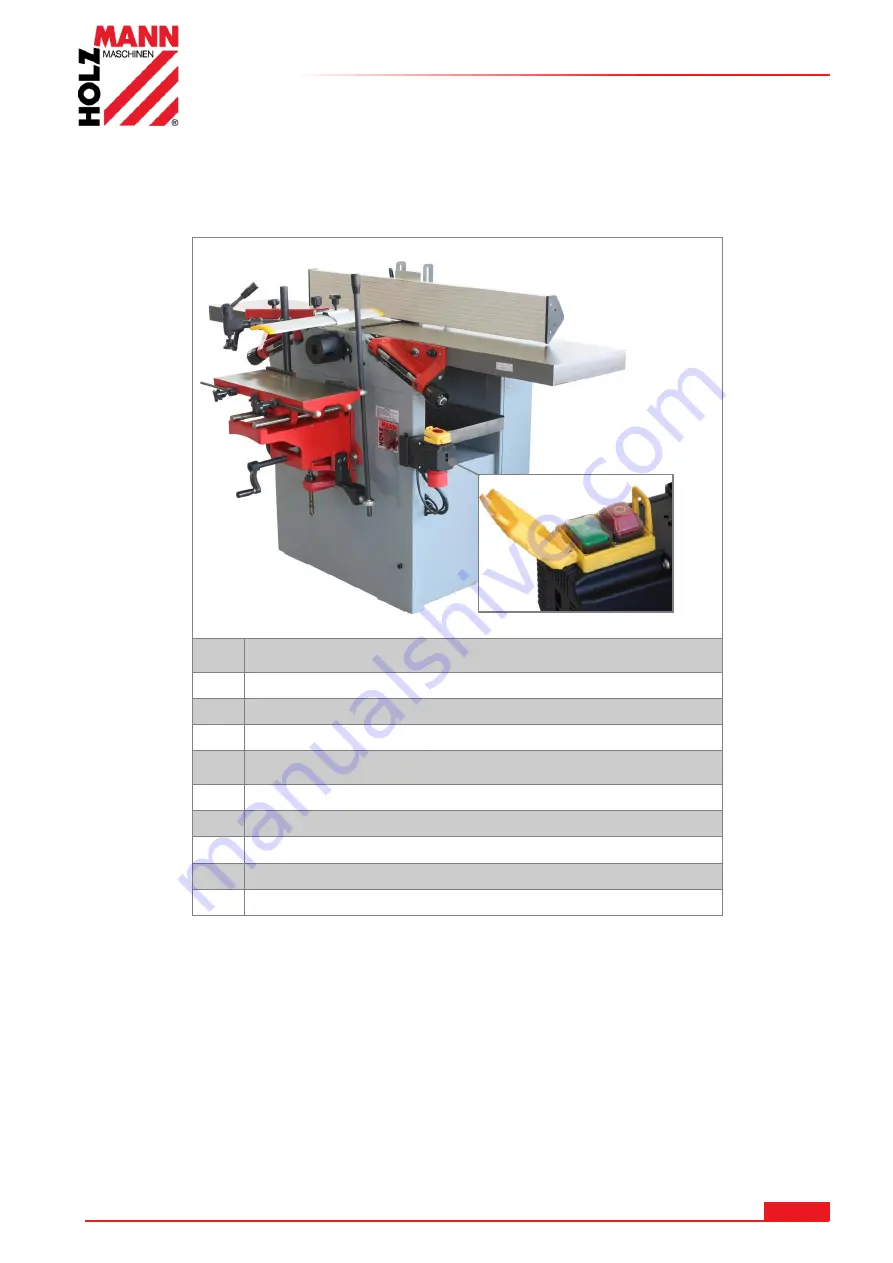 HOLZMANN MASCHINEN HOB 260NL User Manual Download Page 90