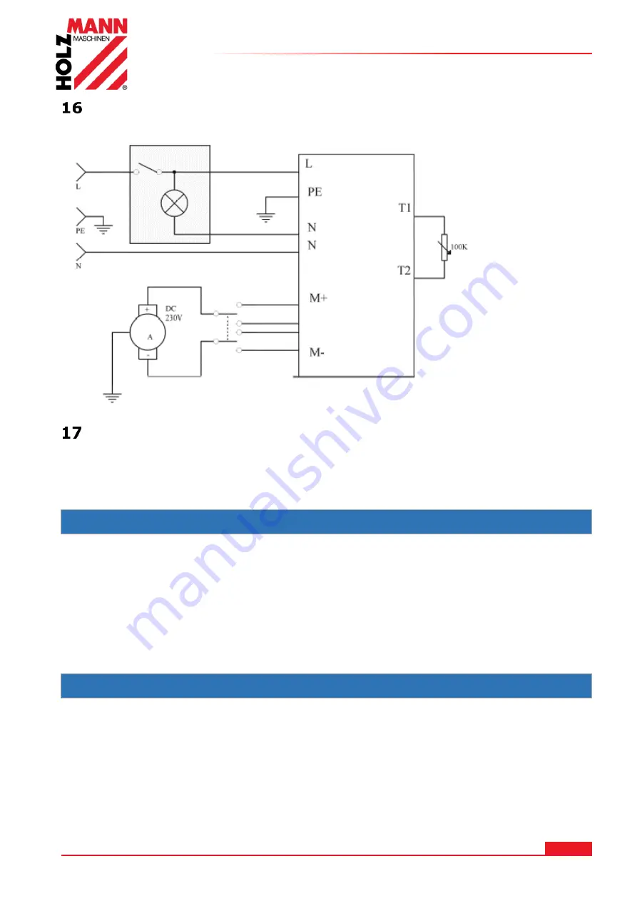 HOLZMANN MASCHINEN NTS 200FLEX Operating Manual Download Page 24