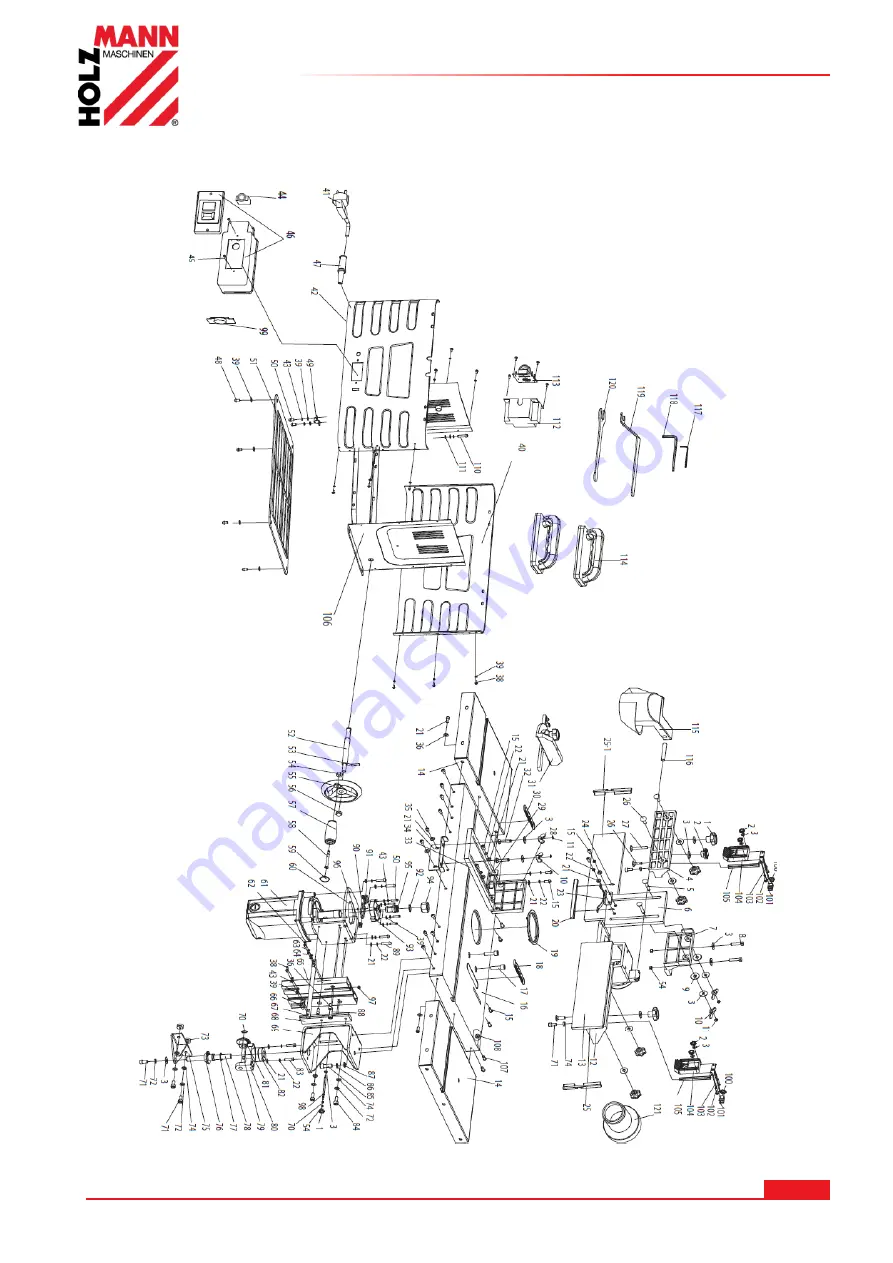 HOLZMANN MASCHINEN TFM610V Operating Manual Download Page 33