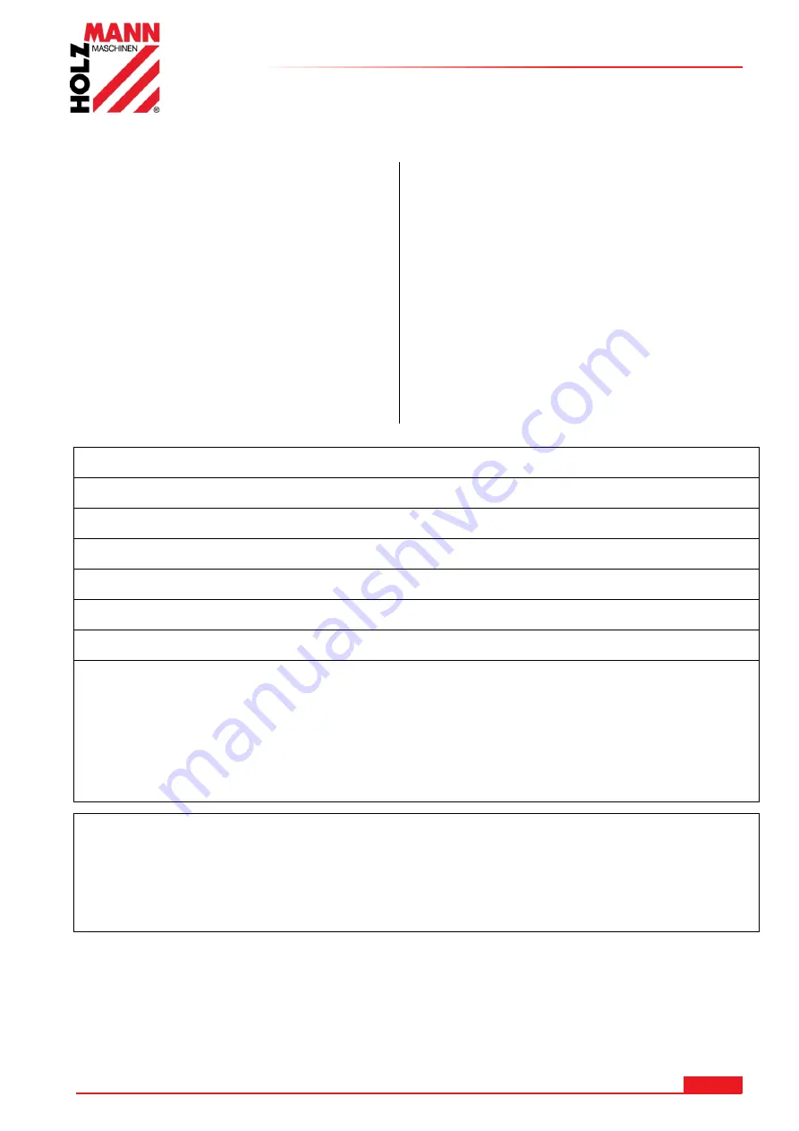 HOLZMANN MASCHINEN UBM 760 User Manual Download Page 30