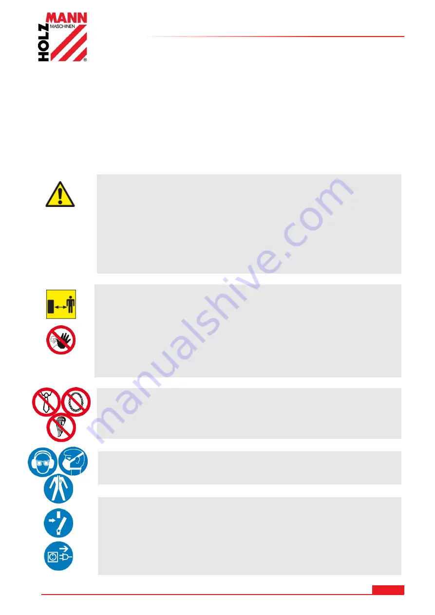 Holzmann BTS 75-2 User Manual Download Page 9