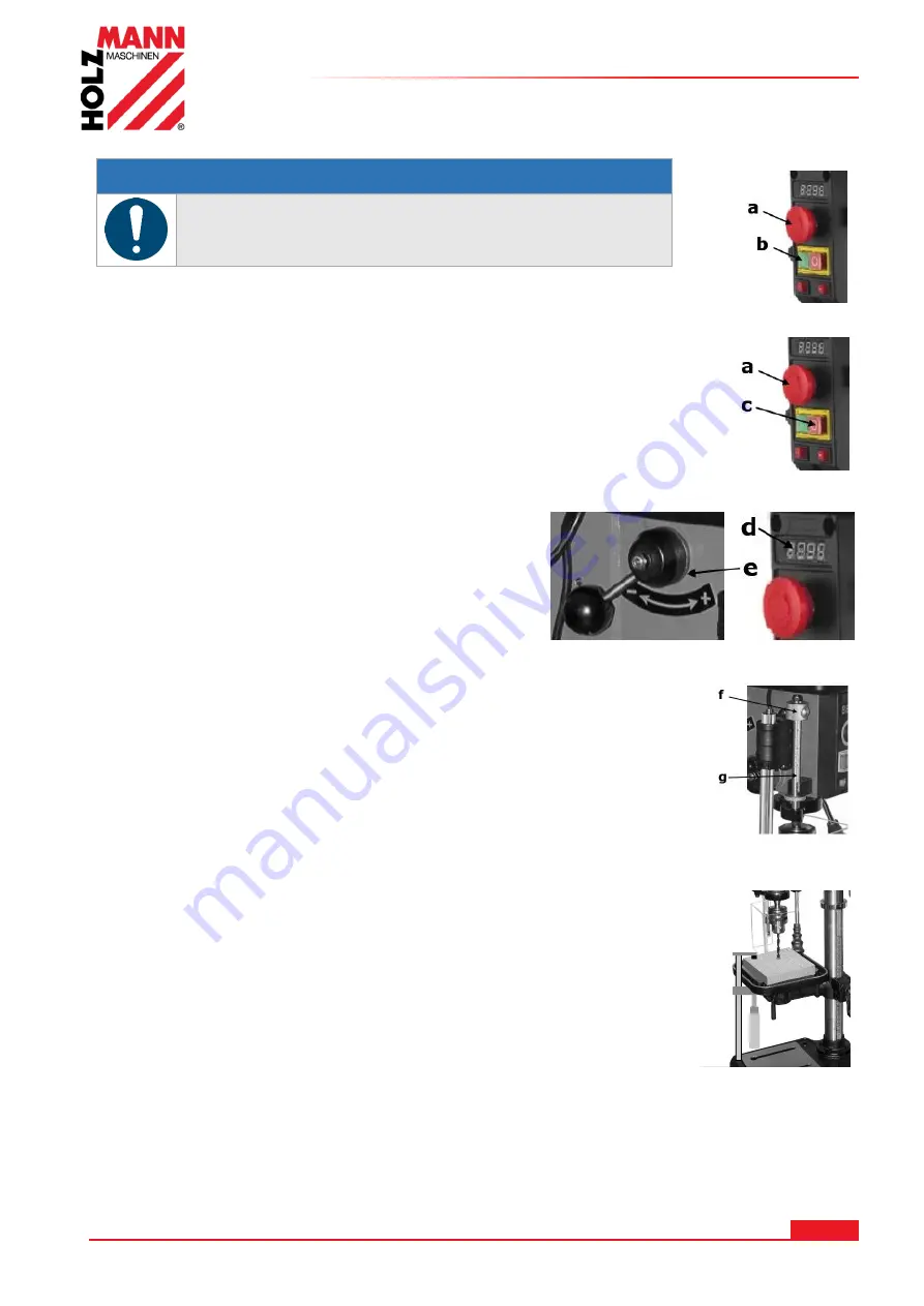 Holzmann SB 163VH User Manual Download Page 15