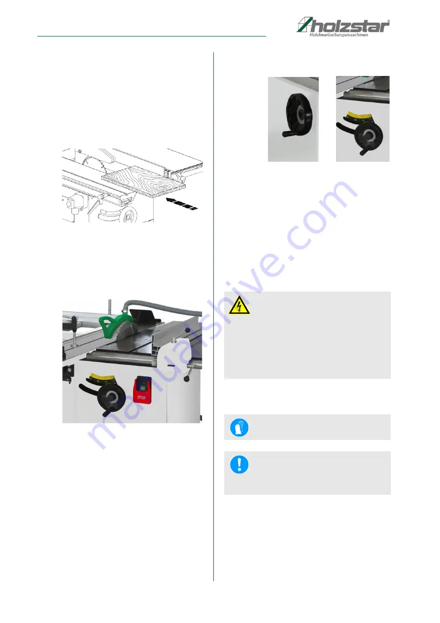 Holzstar FKS 315-1500 E Скачать руководство пользователя страница 12