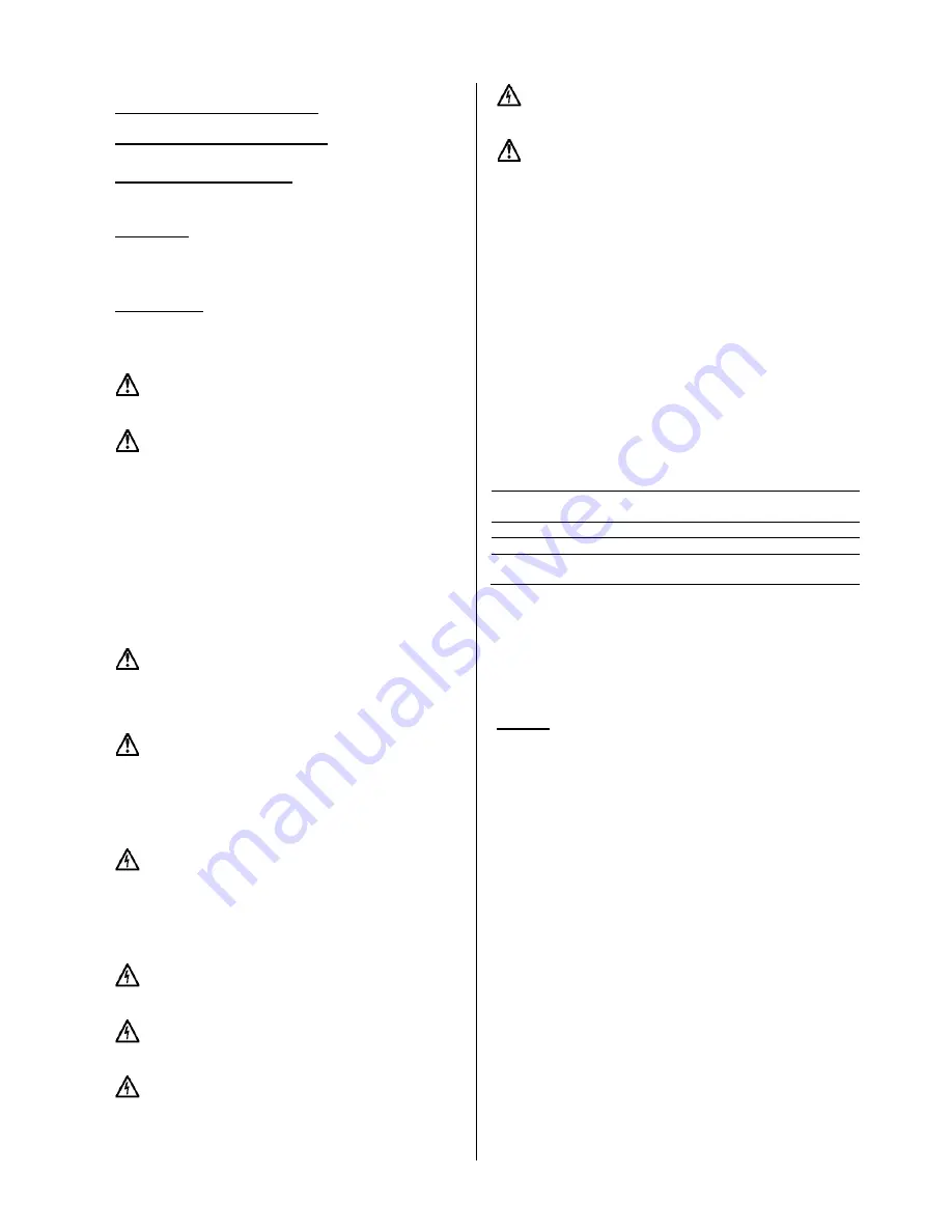 Homa CH 406 Series Installation And Operation Instruction Manual Download Page 5