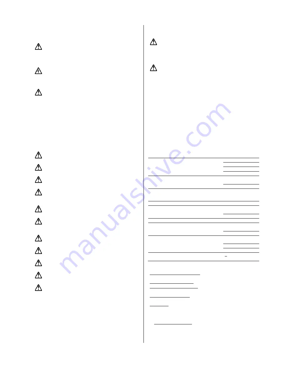 Homa CH 406 Series Installation And Operation Instruction Manual Download Page 11