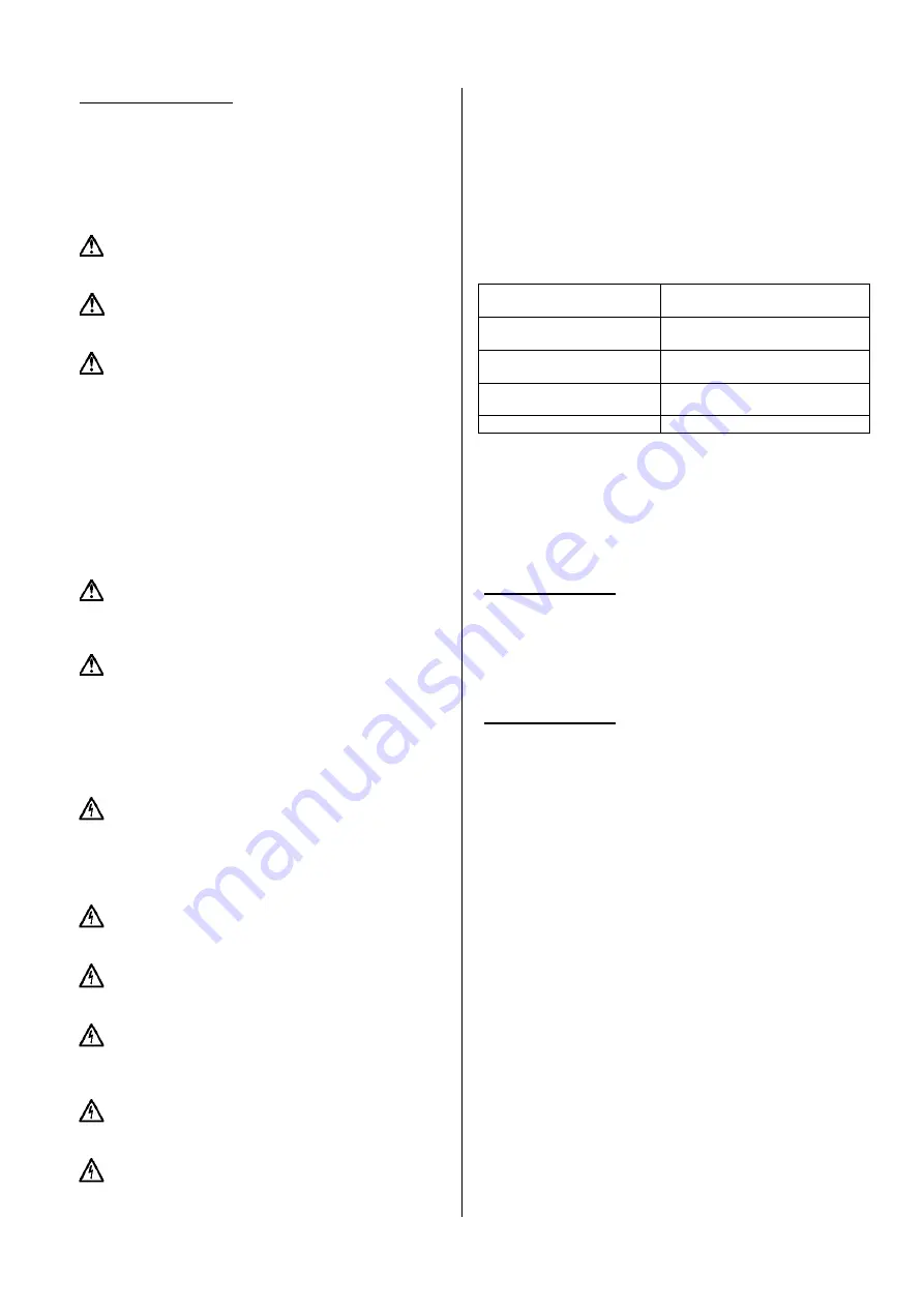 Homa CTP 50 M Original Instruction Manual Download Page 24