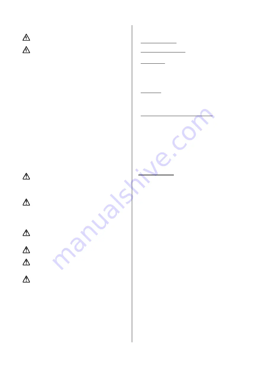 Homa H 501 Series Installation And Operation Instruction Manual Download Page 12