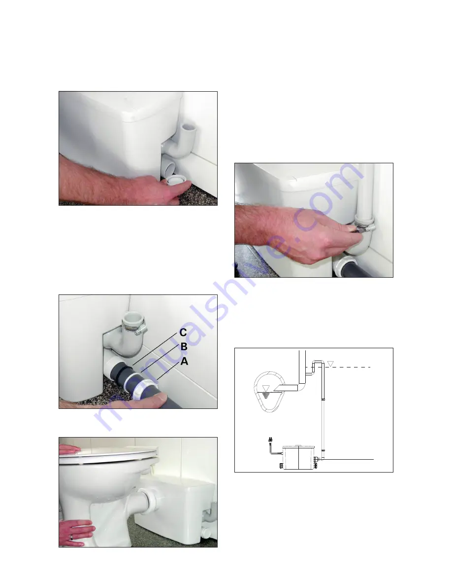 Homa Saniflux V Original Instruction Manual Download Page 12