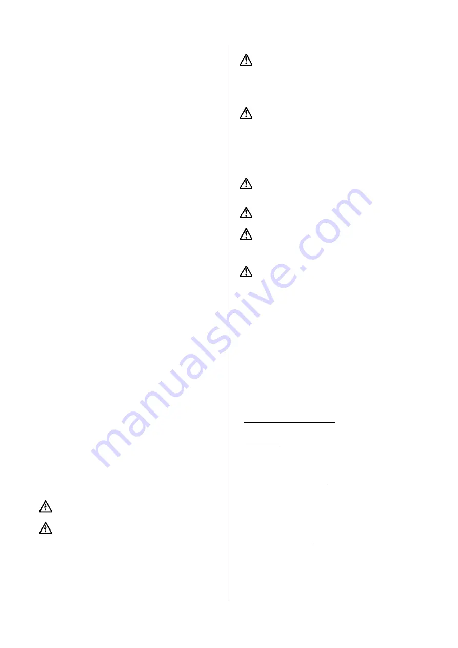 Homa TCV 409 Series Original Instruction Manual Download Page 6