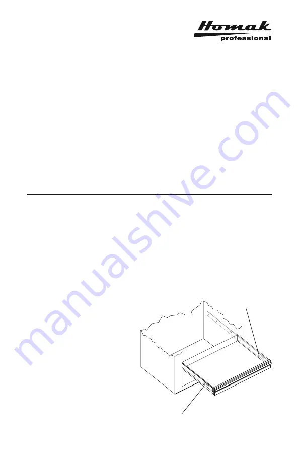 Homak Pro BK04072601 Manual Download Page 2