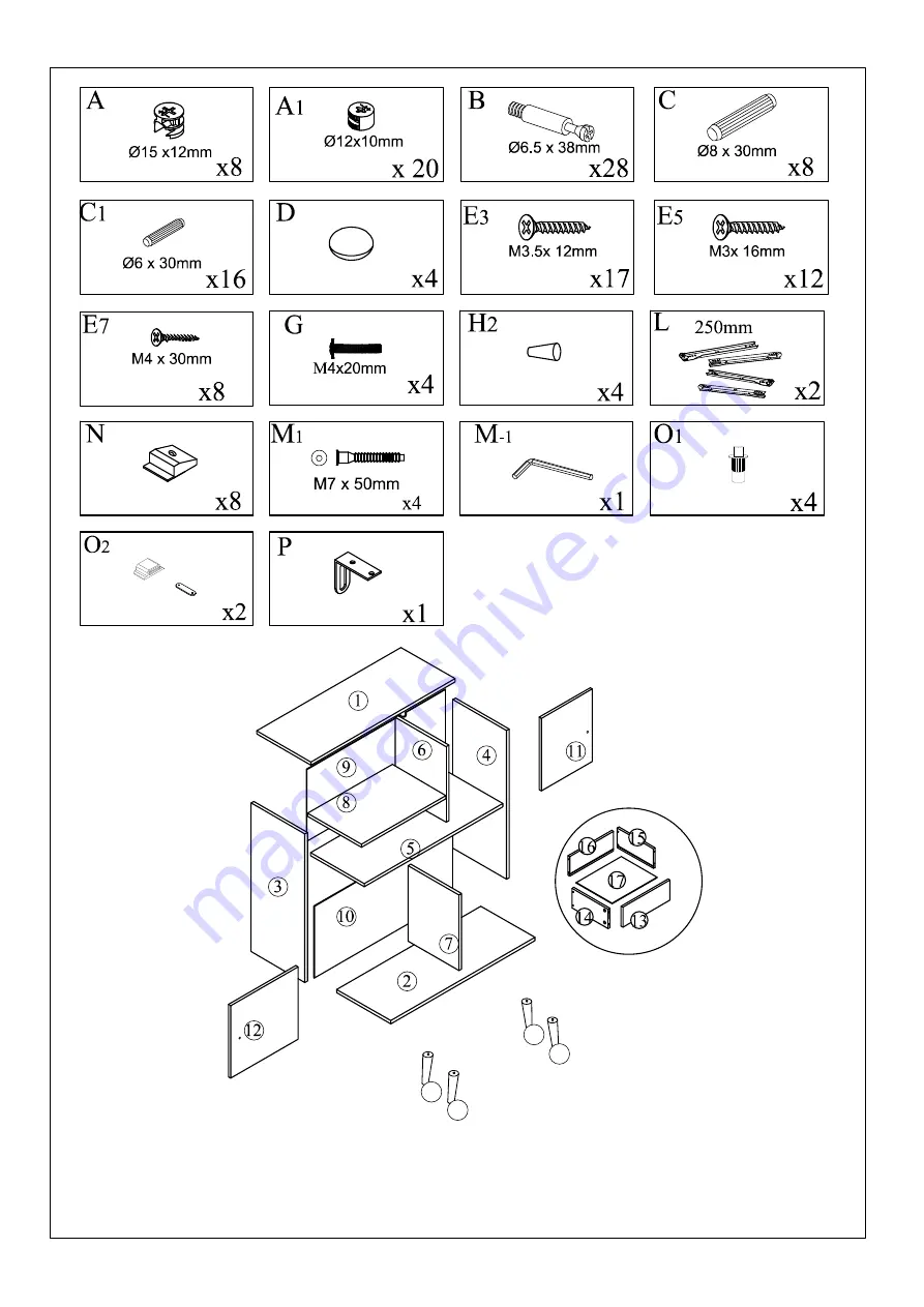 HOMCOM 311-029 Скачать руководство пользователя страница 2