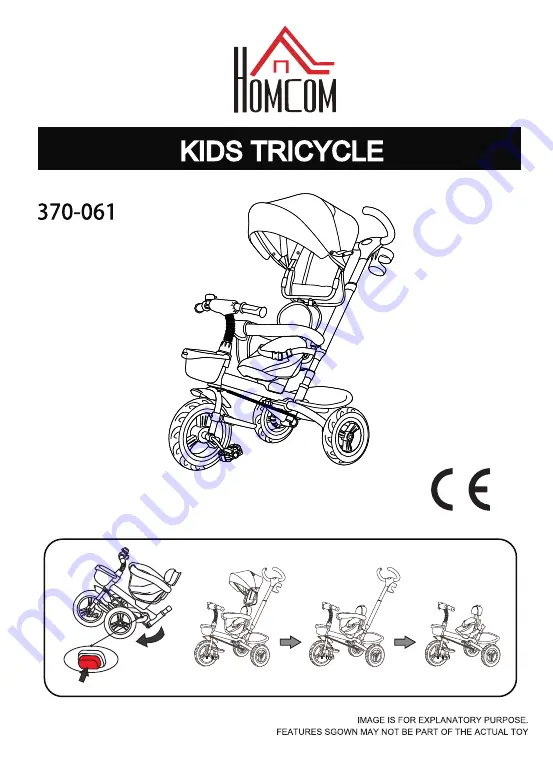 HOMCOM 370-061 Скачать руководство пользователя страница 1