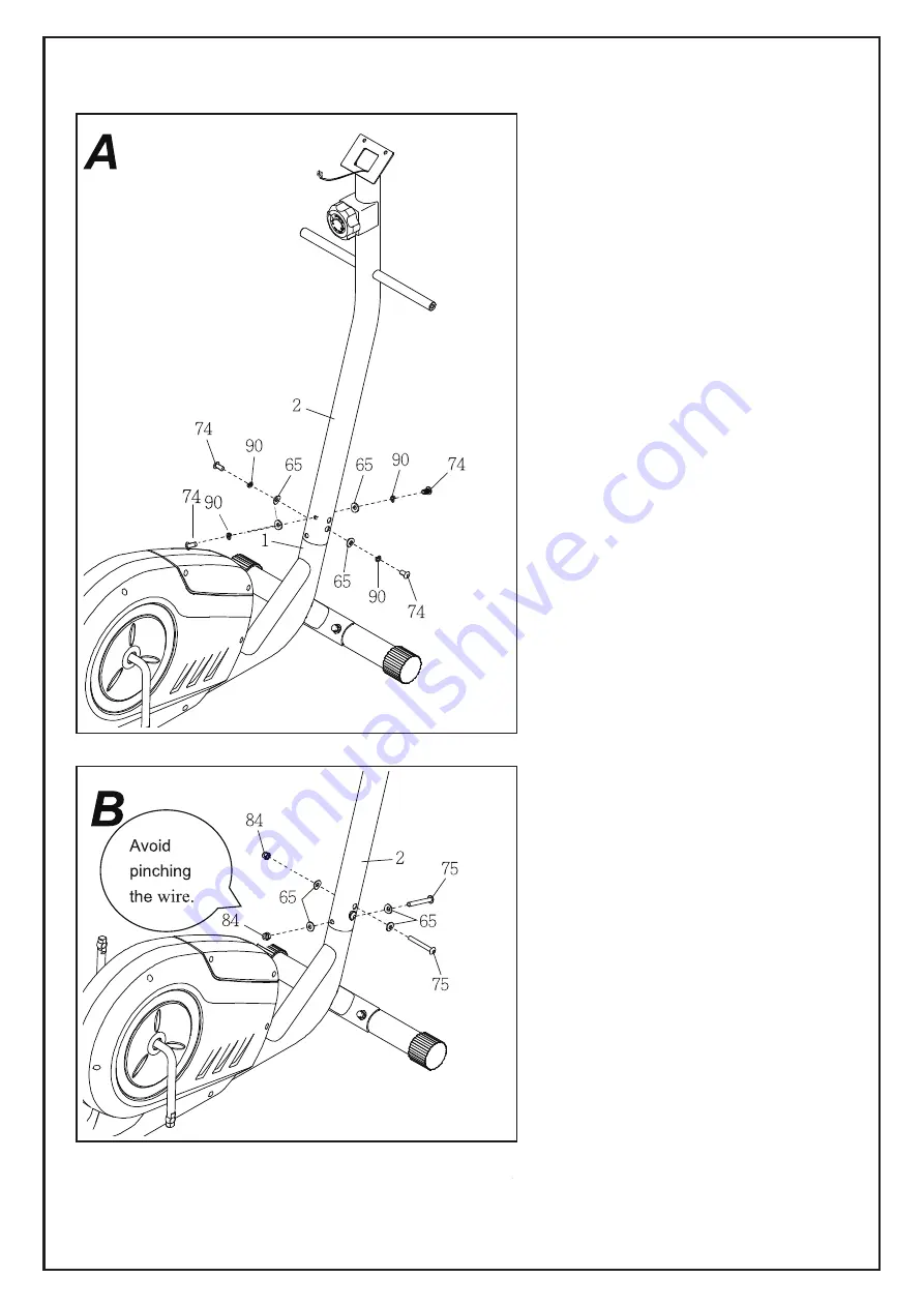 HOMCOM A90-278 Assembly & Instruction Manual Download Page 12