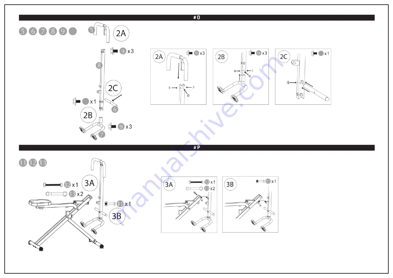 HOMCOM A90-295 Assembly Instruction Manual Download Page 3