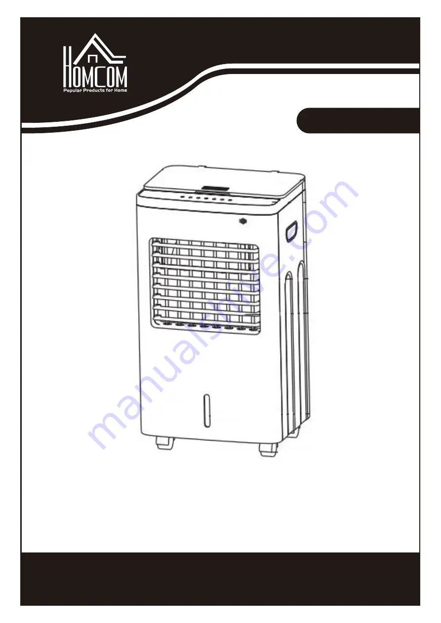 HOMCOM RFS-12R Assembly Instruction Manual Download Page 1