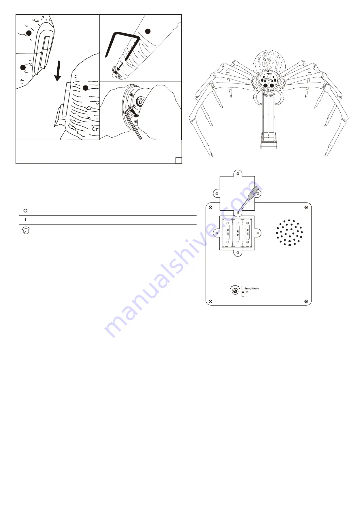 Home Accents Holiday 21SV20168 Easy Assembly And Operation Instructions Download Page 2